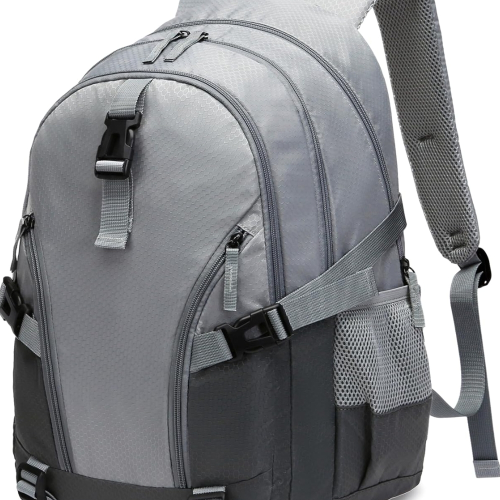 Gray Backpack for Men, boys